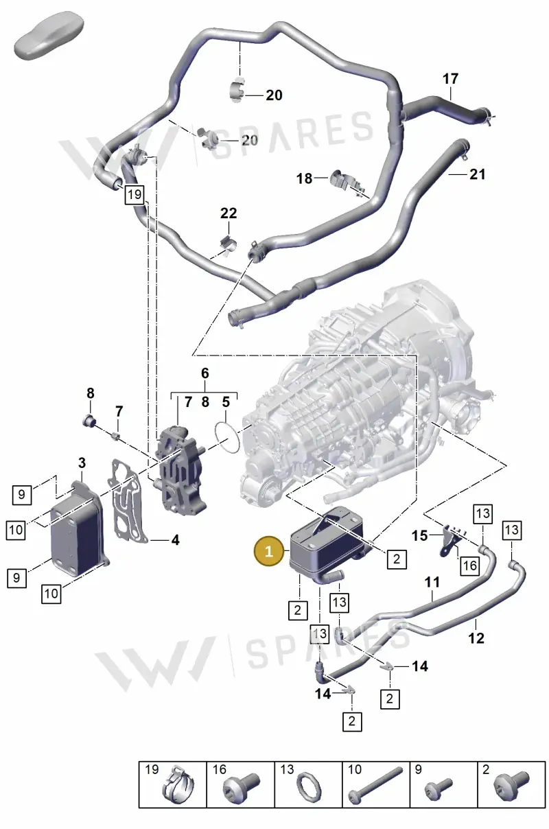 9A7300334 — Porsche 911 (2021-2022) diagram p59302110, position 1