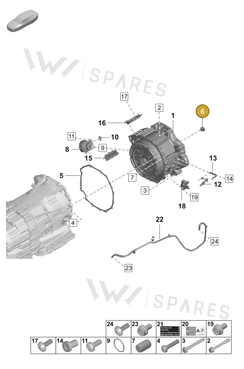 9A7325575 — Porsche Panamera (2020-2023) diagram p58901010, position 6