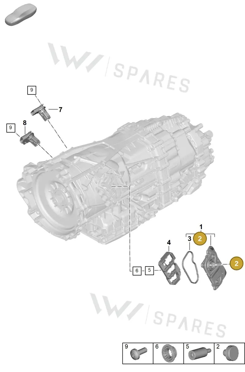 9A7325575 — Porsche Panamera (2023-2025) diagram p62302040, position 2