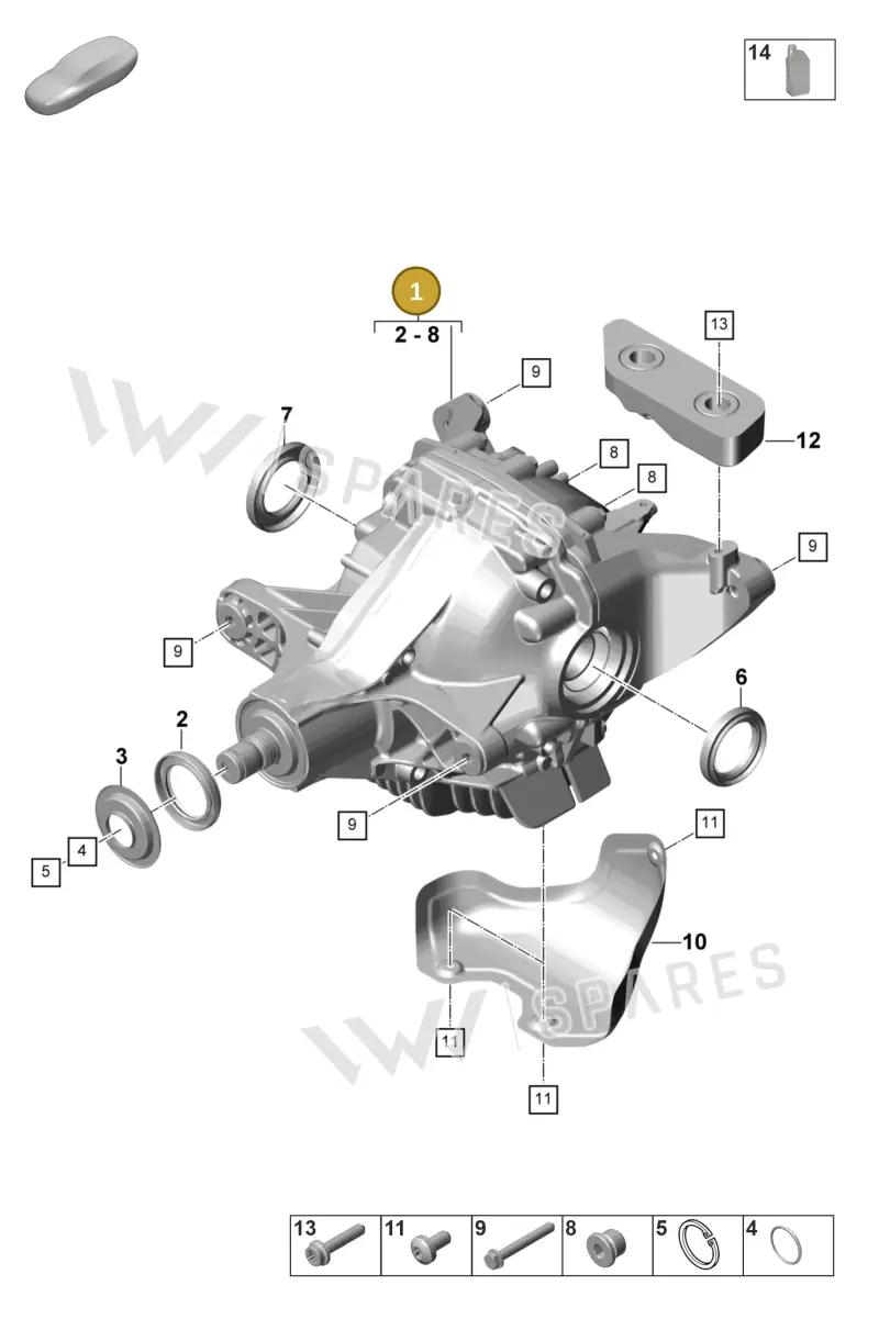 9A7507021DX — Porsche Panamera (2020-2023) diagram p58305030, position 1