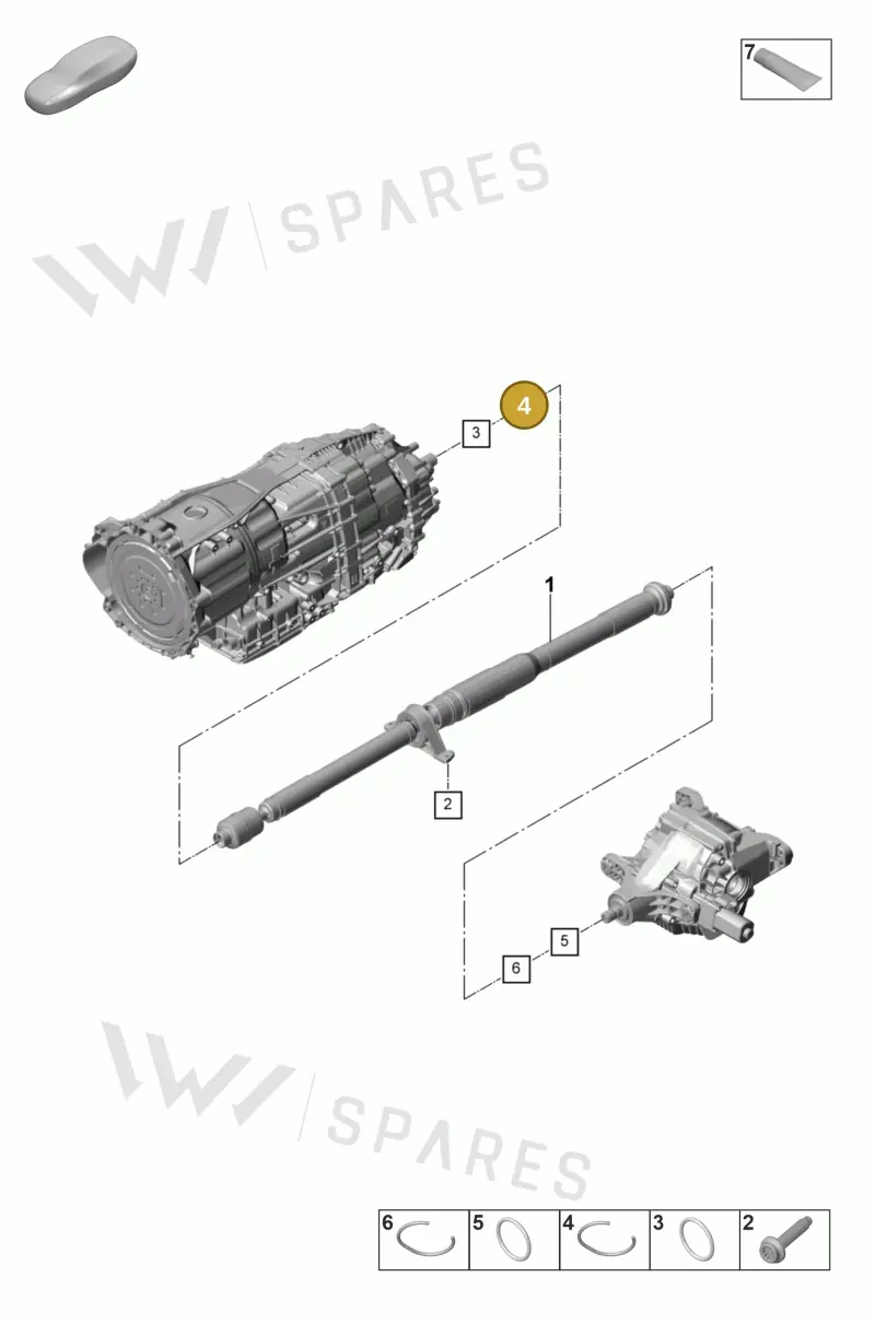 9A752572202 — Porsche Panamera (2023-2025) diagram p58305020, position 4