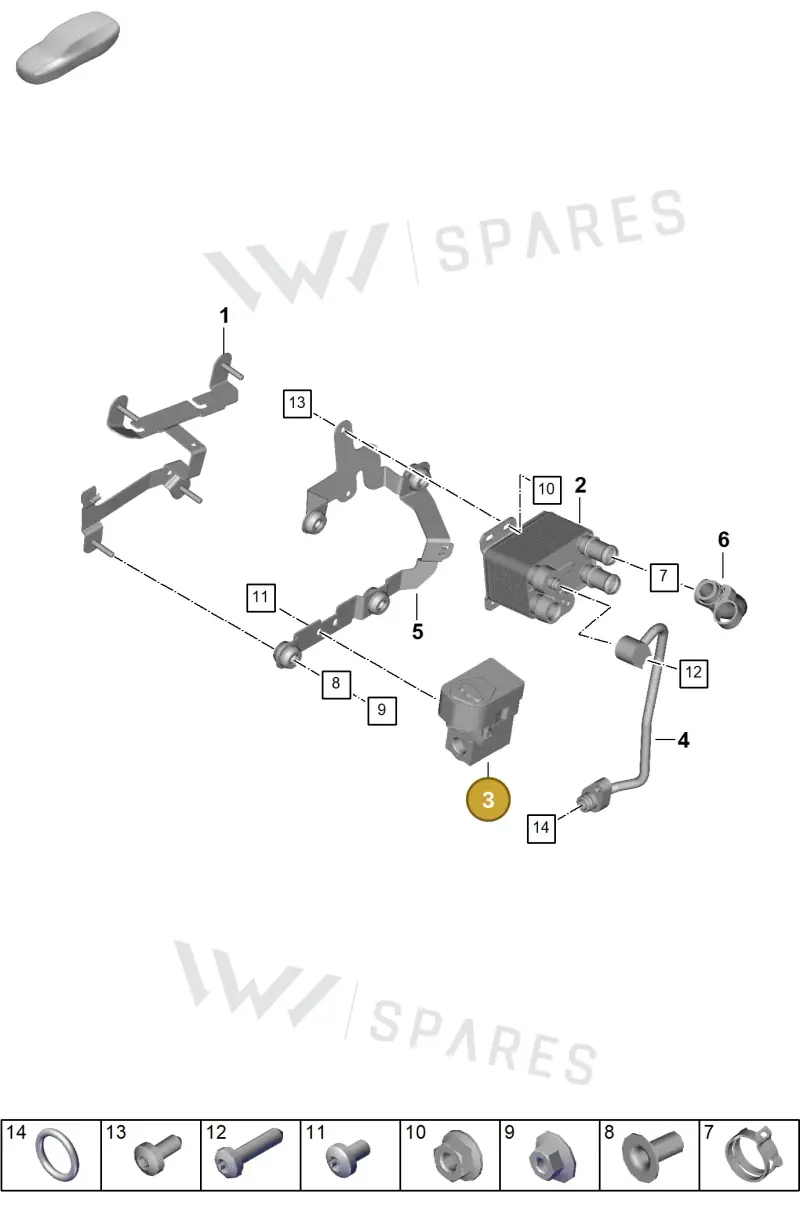 9A781668200 — Porsche 992 Carrera Coupe (2024-) diagram p63813100, position 3