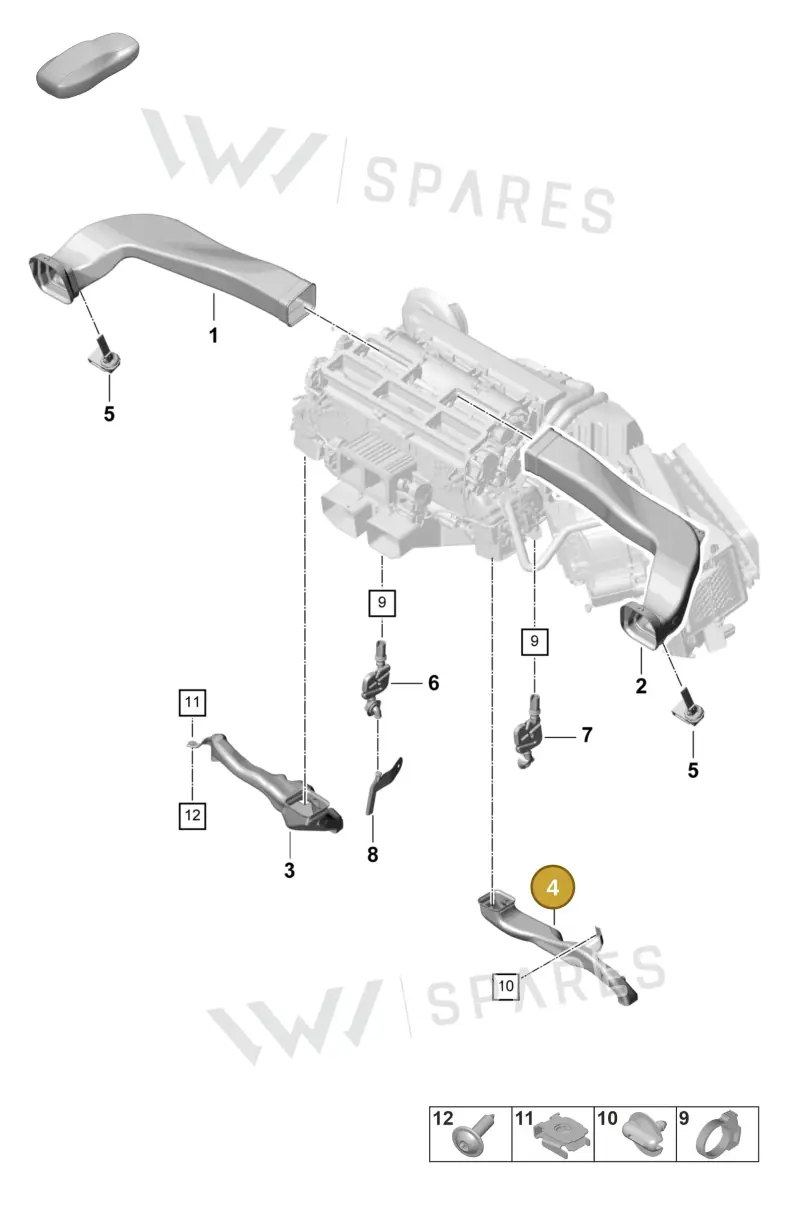 9A781915200 — Porsche Panamera (2023-2025) diagram p58813800, position 4