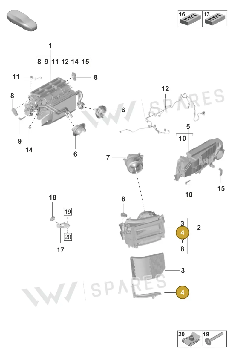 9A781942200 — Porsche Taycan Sport Turismo (2023-2025) diagram p56814000, position 4