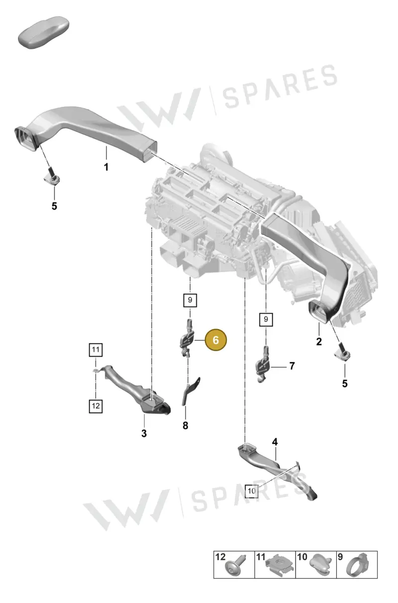 9A782063701 — Porsche Panamera (2023-2025) diagram p58813800, position 6