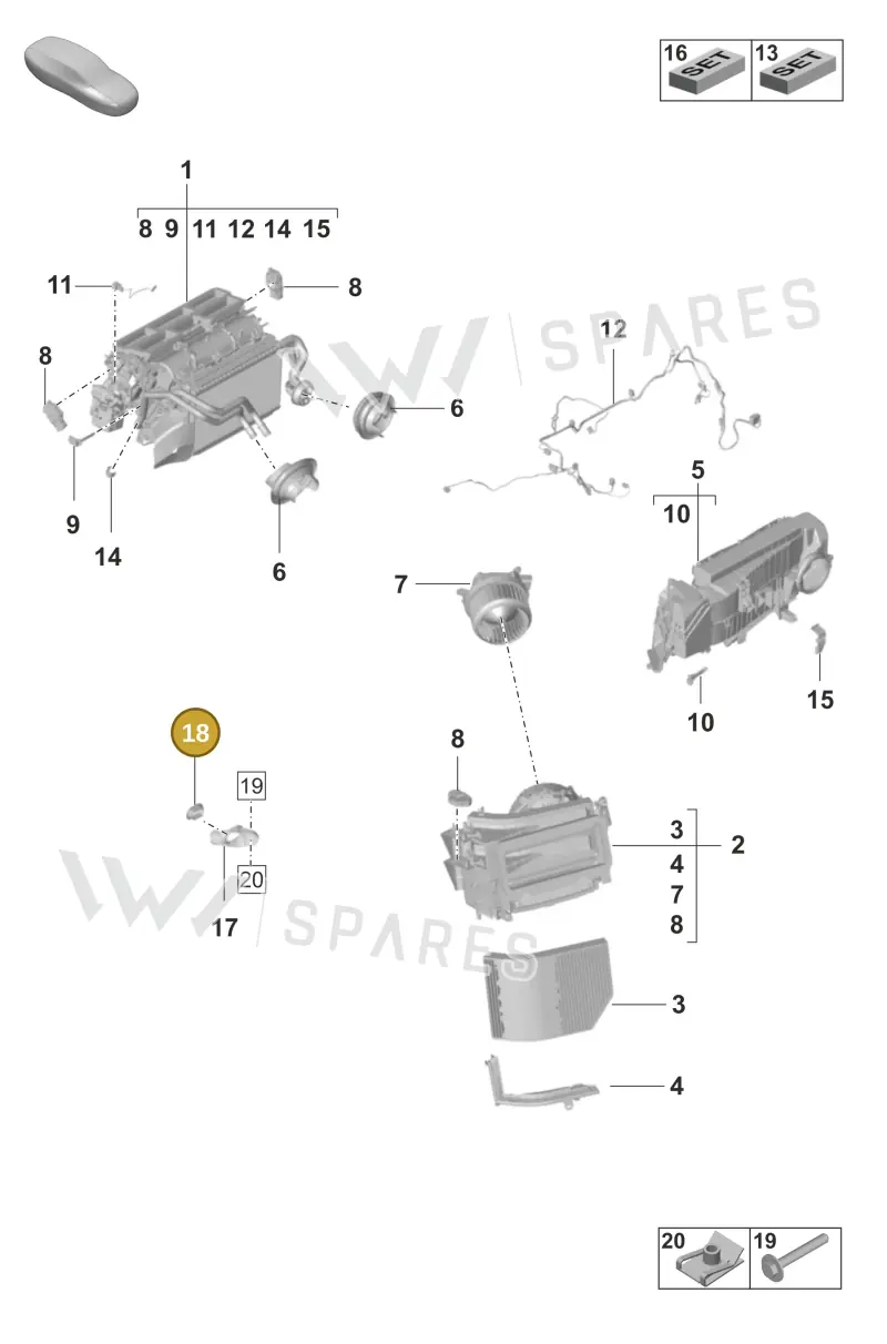 9A782075100 — Porsche Taycan Sport Turismo (2023-) diagram p56814000, position 18