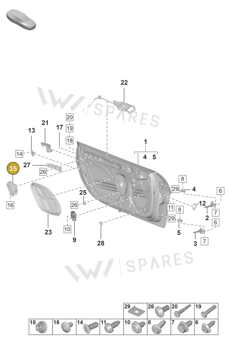 9A783741606 — Porsche 911 (2021-2022) diagram p59804010, position 15