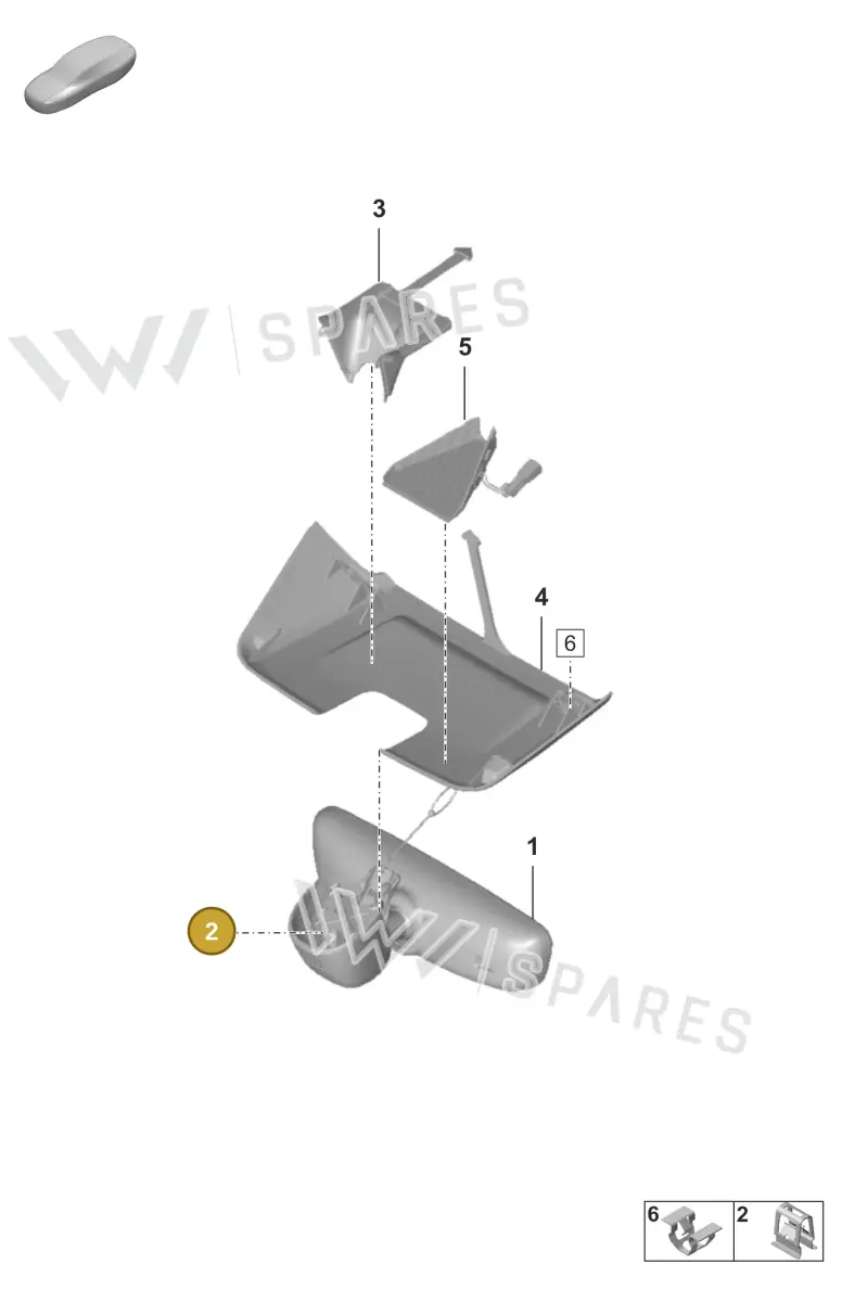 9A785794500 — Porsche 911 (2024-2025) diagram p53809700, position 2