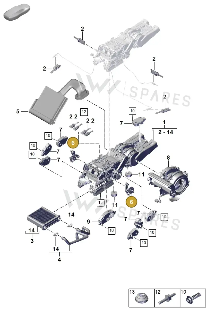9A7898002 — Porsche Cayenne Coupe (2023-2023) diagram p60814270, position 6