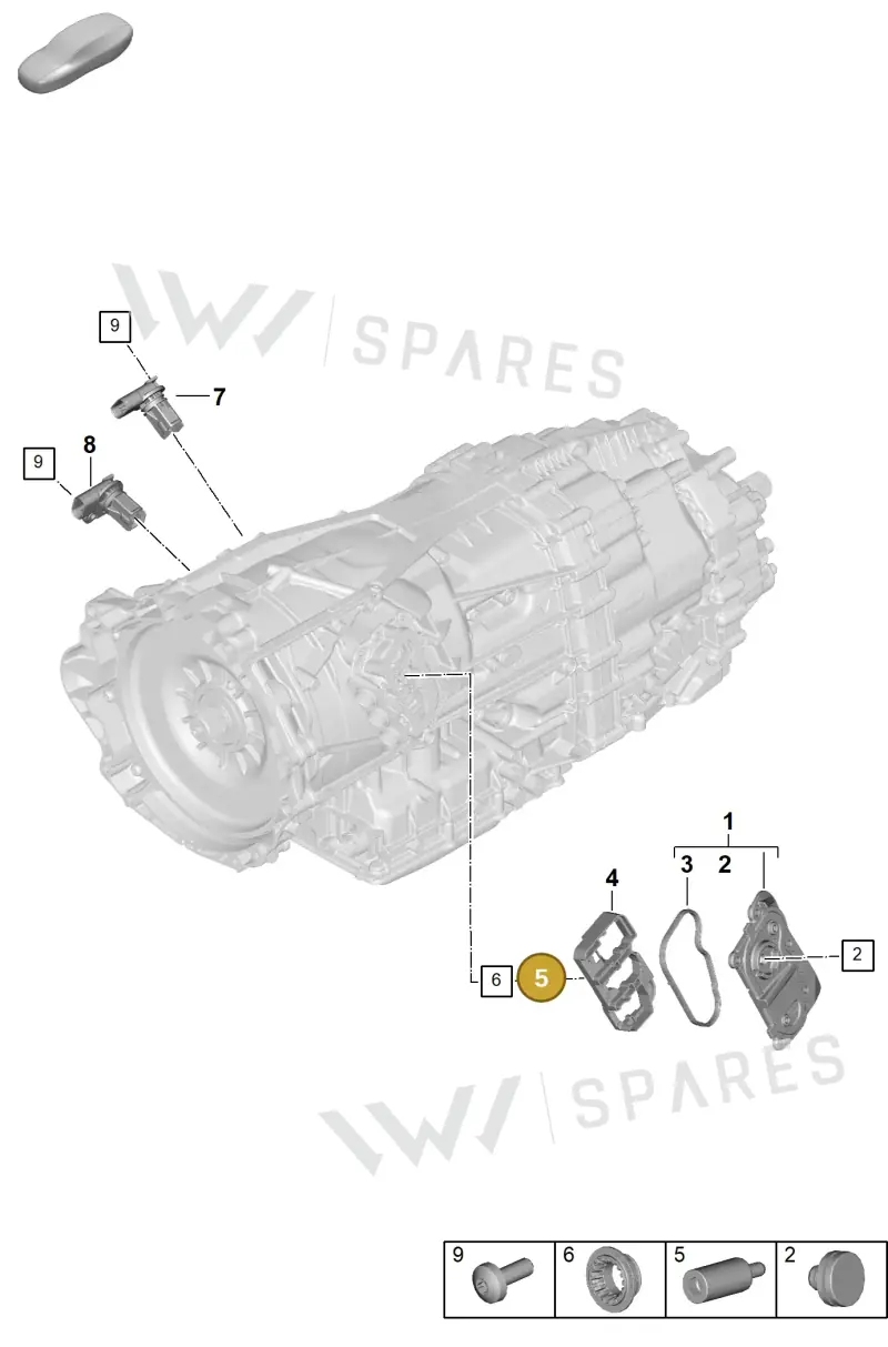 9A7902245 — Porsche Panamera (2023-2025) diagram p62302040, position 5