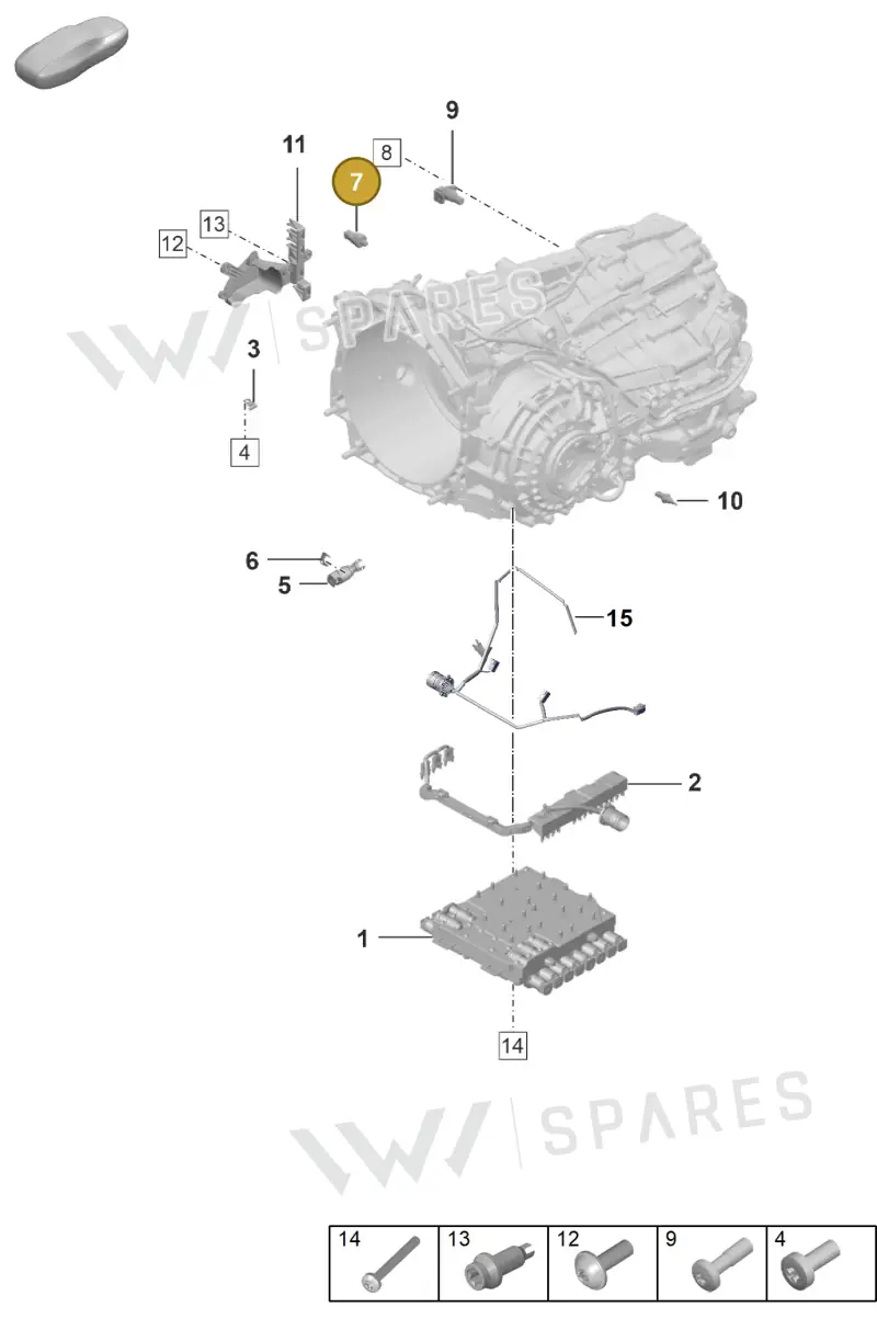 9A7906277 — Porsche 911 (2024-2025) diagram p53302120, position 7