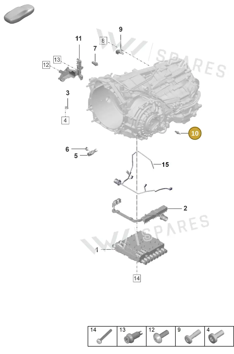 9A7906529A — Porsche 911 (2024-2025) diagram p53302120, position 10