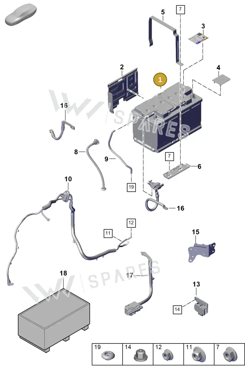 9A7915089A — Porsche Cayenne Coupe (2023-2023) diagram p60902300, position 1