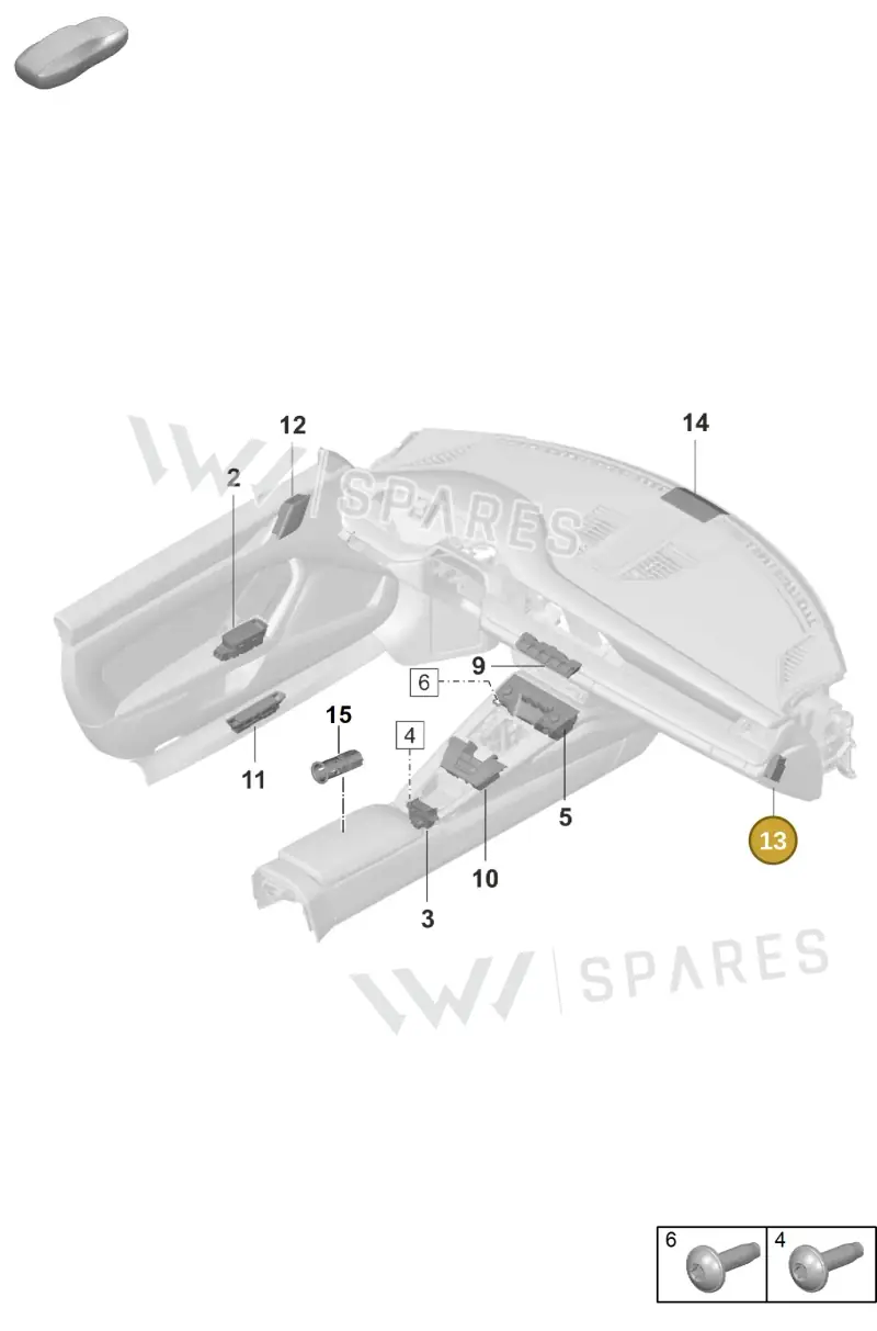 9A7919237009B9 — Porsche 911 (2021-2022) diagram p59903050, position 13