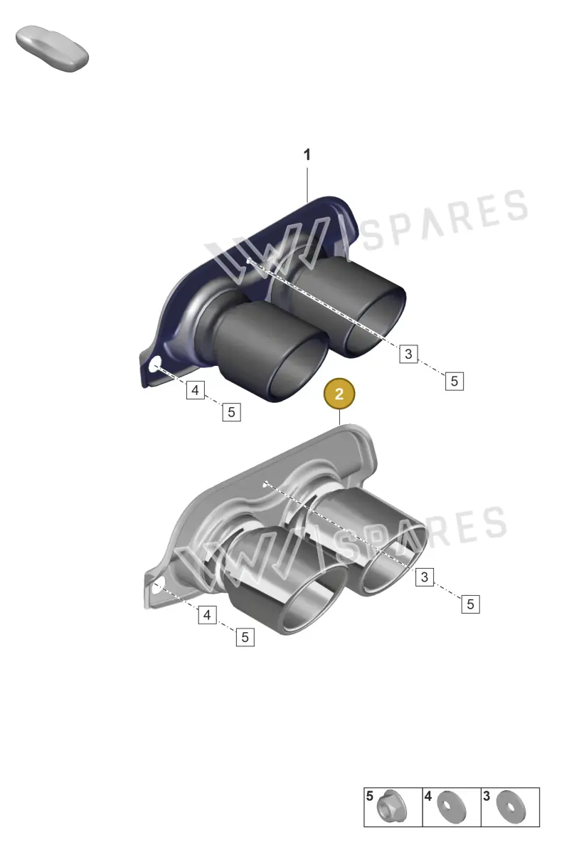 9GT251697J — Porsche 911 (2021-2022) diagram p59202400, position 2