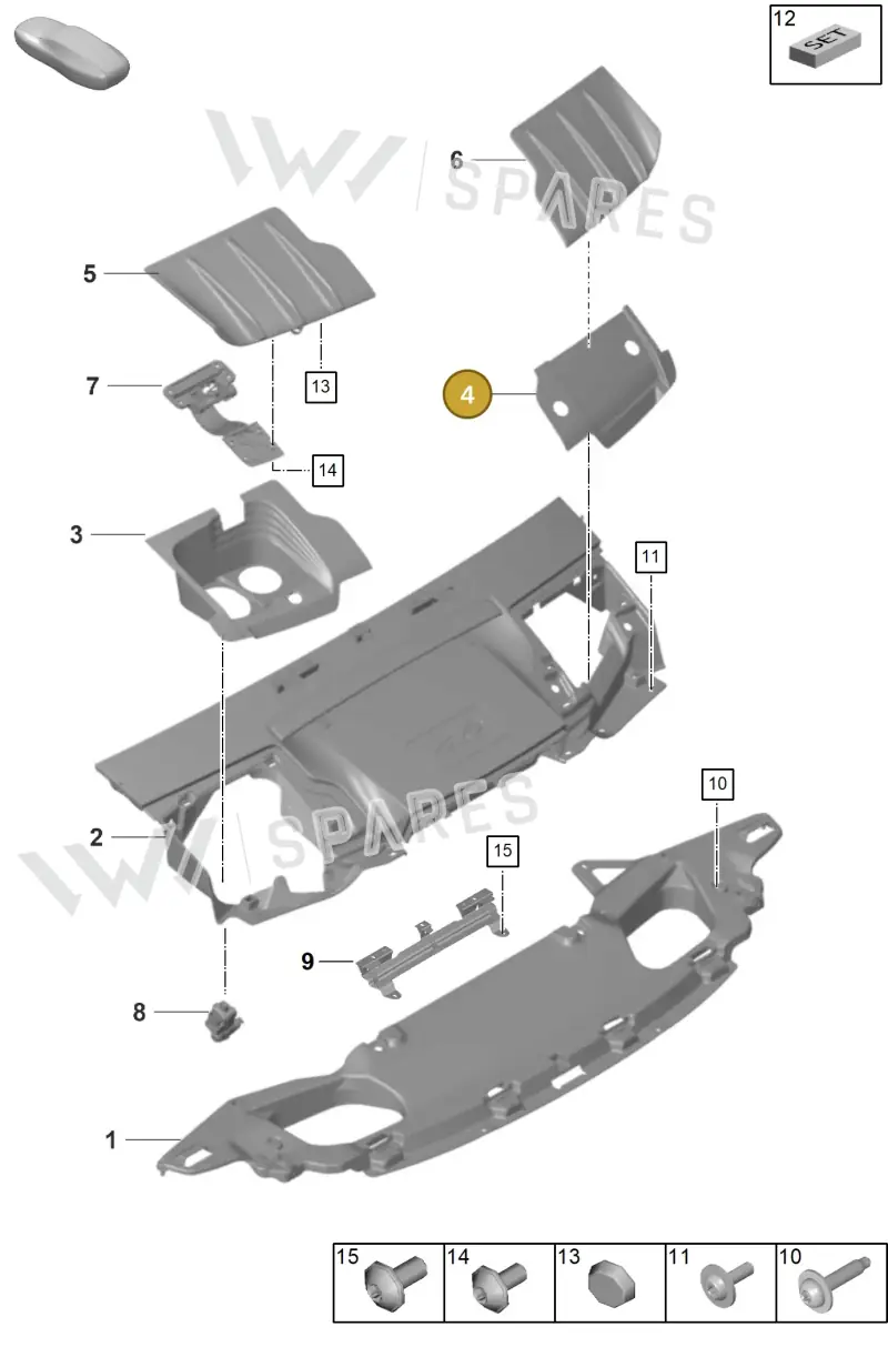 9GT827258OK1 — Porsche 911 (2021-2022) diagram p59803100, position 4