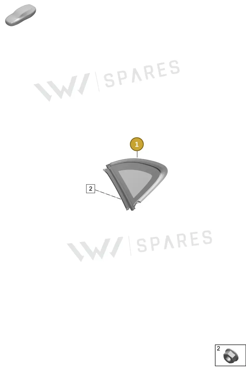 9J0845297BCI44 — Porsche Taycan Sport Turismo (2023-2025) diagram p64805010, position 1