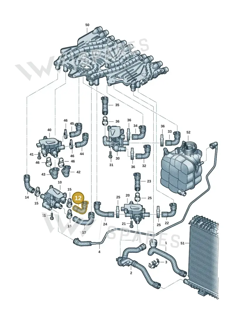 9J1121501 — Audi RS e-tron GT (2020-2025) diagram 4j1121000, position 12