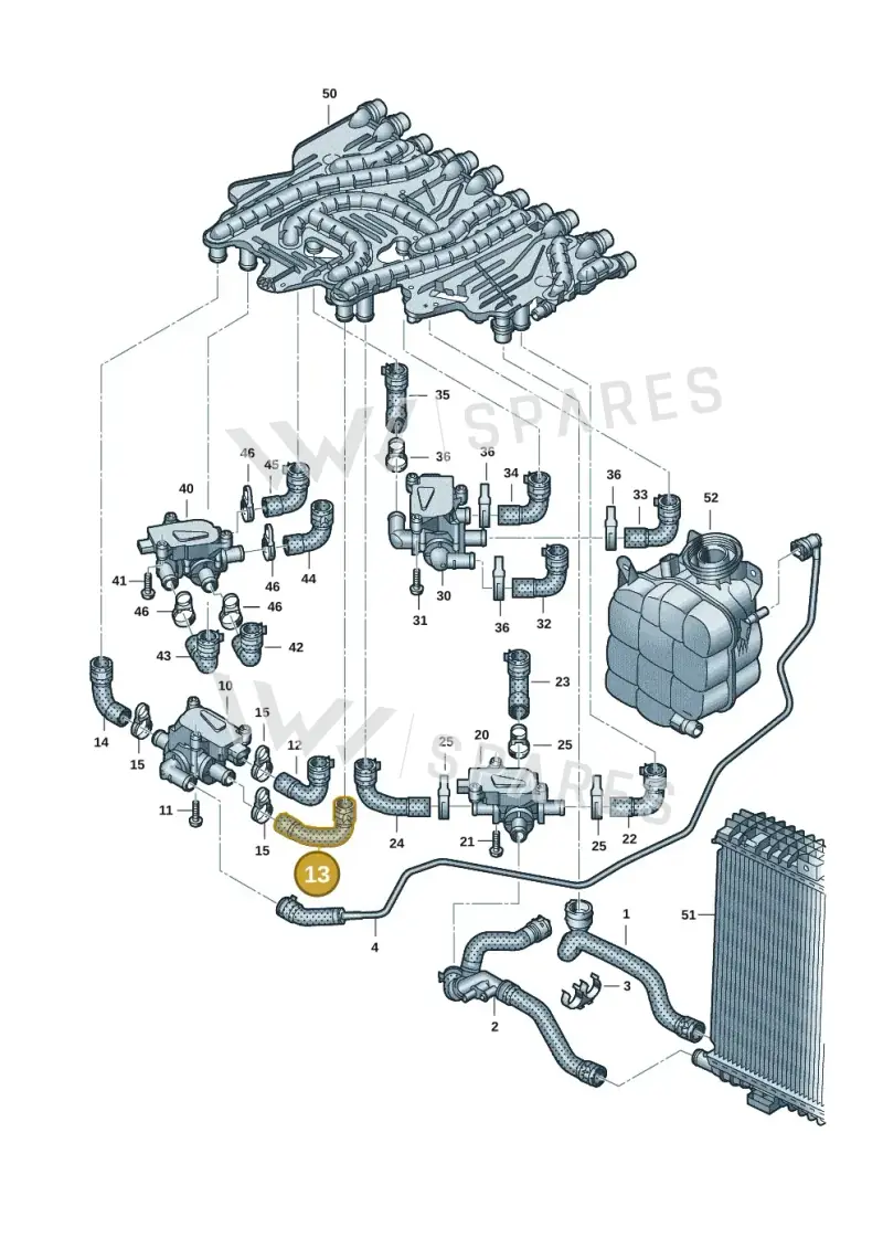 9J1121516 — Audi RS e-tron GT (2020-2025) diagram 4j1121000, position 13