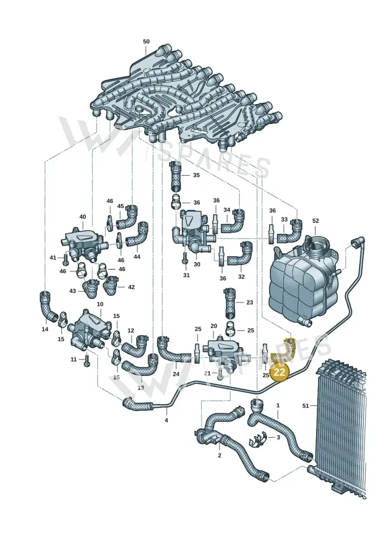9J1121641 — Audi RS e-tron GT (2020-2025) diagram 4j1121000, position 22