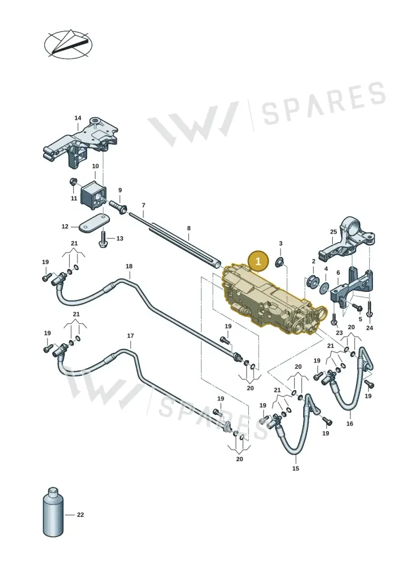 9J1145208D — Audi RS e-tron GT (2020-2025) diagram 4j1411020, position 1