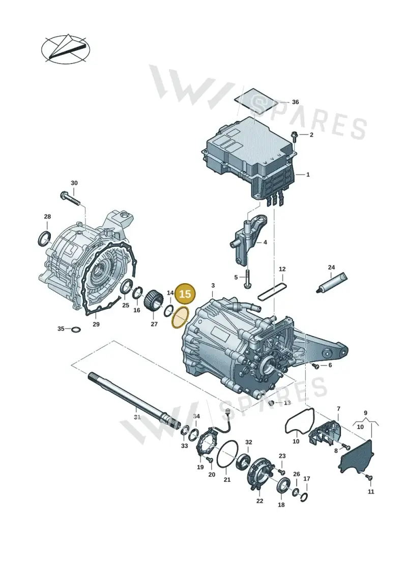 9J1409686R — Audi RS e-tron GT (2020-2025) diagram 4j1901401, position 15