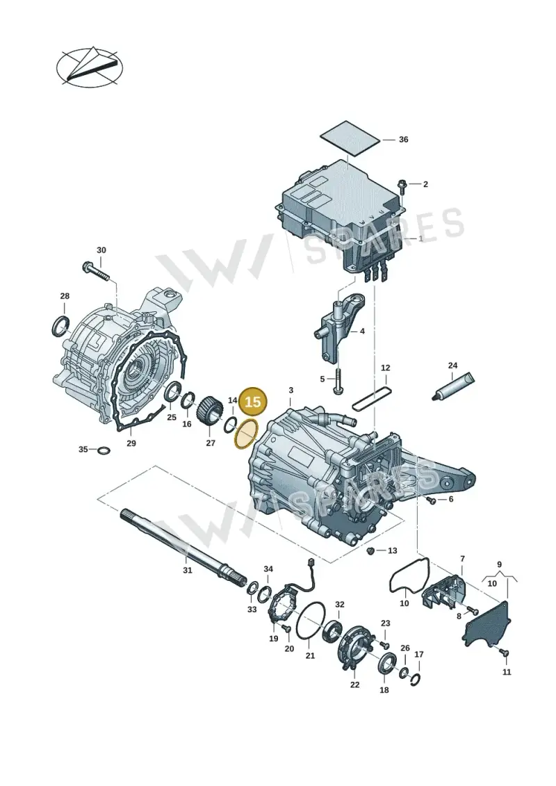 9J1409686S — Audi RS e-tron GT (2020-2025) diagram 4j1901401, position 15