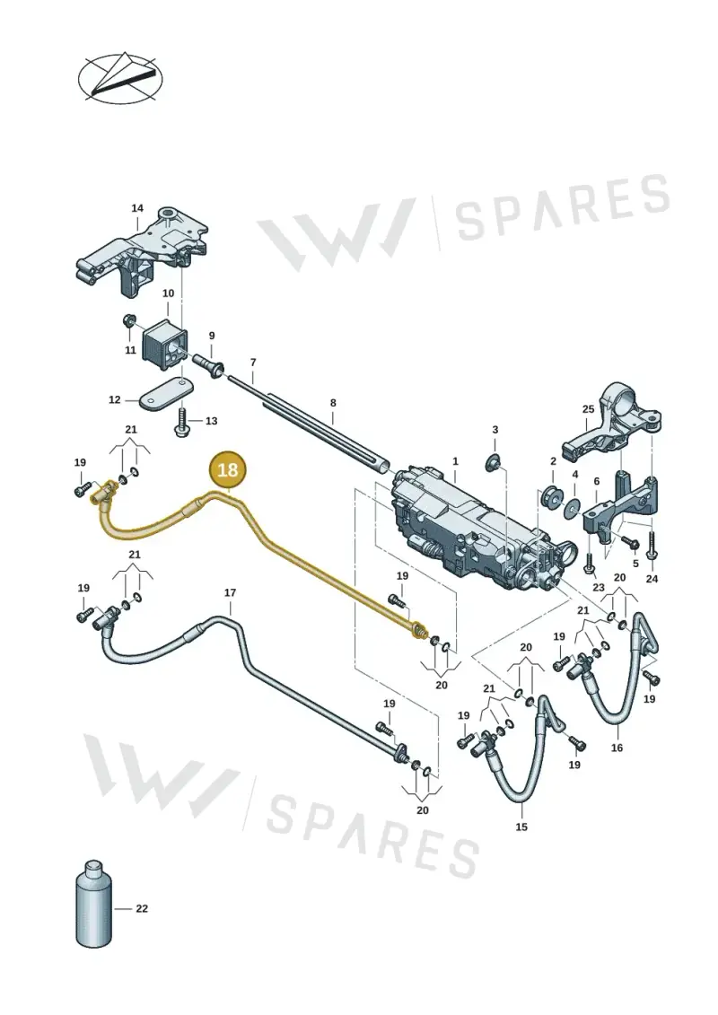 9J1411804D — Audi RS e-tron GT (2020-2025) diagram 4j1411020, position 18