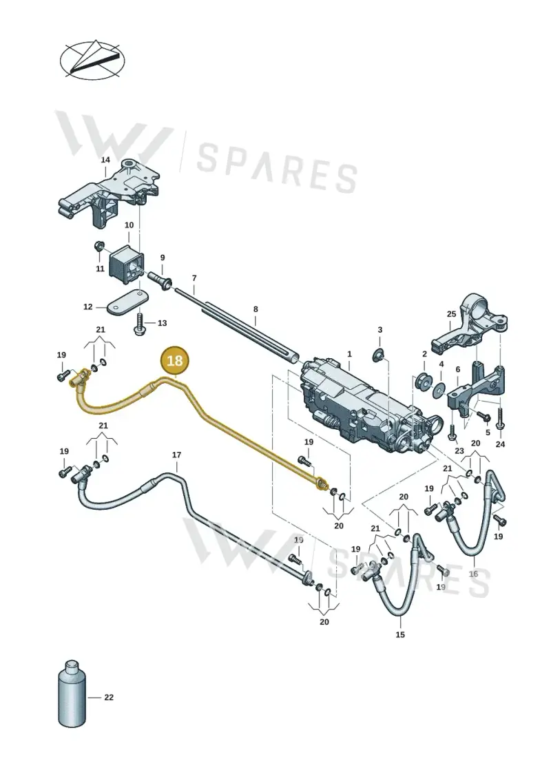 9J1411804F — Audi RS e-tron GT (2020-2025) diagram 4j1411020, position 18