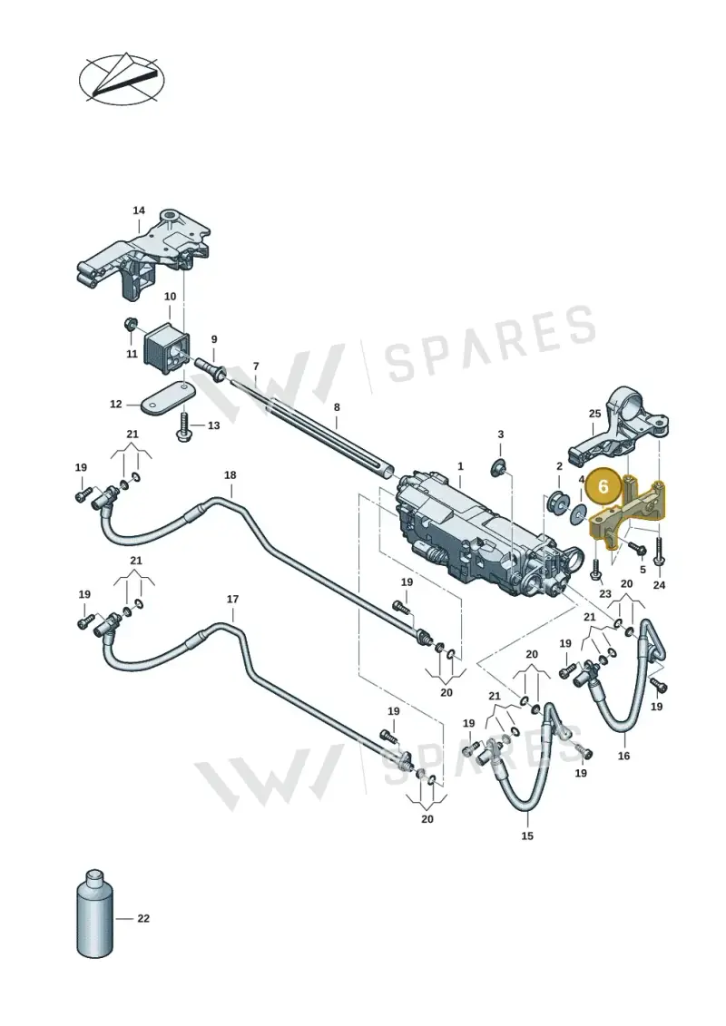 9J1413355B — Audi RS e-tron GT (2020-2025) diagram 4j1411020, position 6