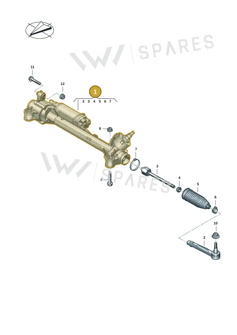 9J1423051AR — Audi RS e-tron GT (2020-2025) diagram 4j1423000, position 1