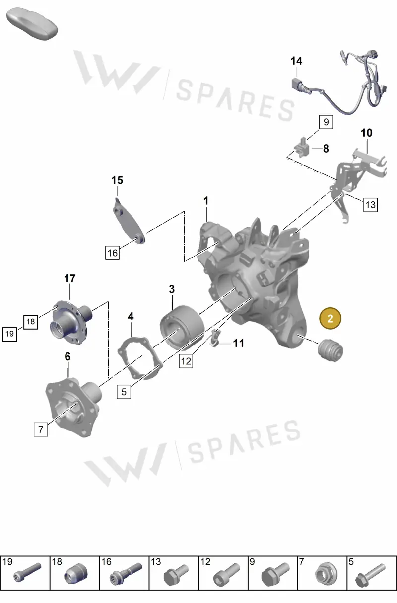 9J1501341 — Porsche Panamera (2023-2025) diagram p62501020, position 2