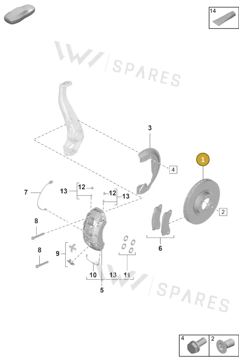 9J1615302A — Porsche Taycan Sport Turismo (2019-2024) diagram p56602000, position 1