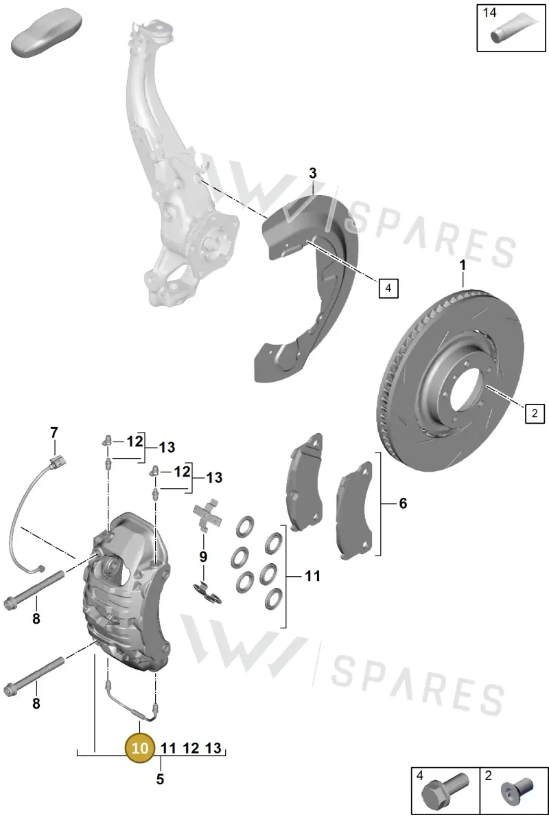 9J1615701A — Porsche Panamera (2023-2025) diagram p62602000, position 10