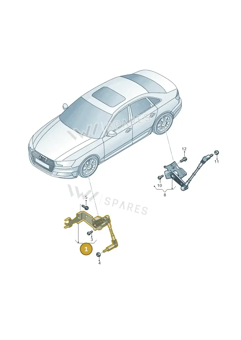 9J1616213 — Audi RS e-tron GT (2020-2025) diagram 849941250, position 1