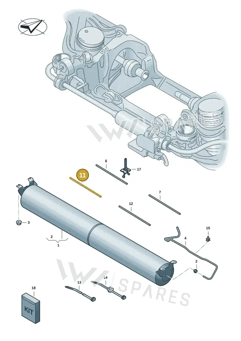 9J1616647B — Audi RS e-tron GT (2020-2025) diagram 4j1616100, position 11