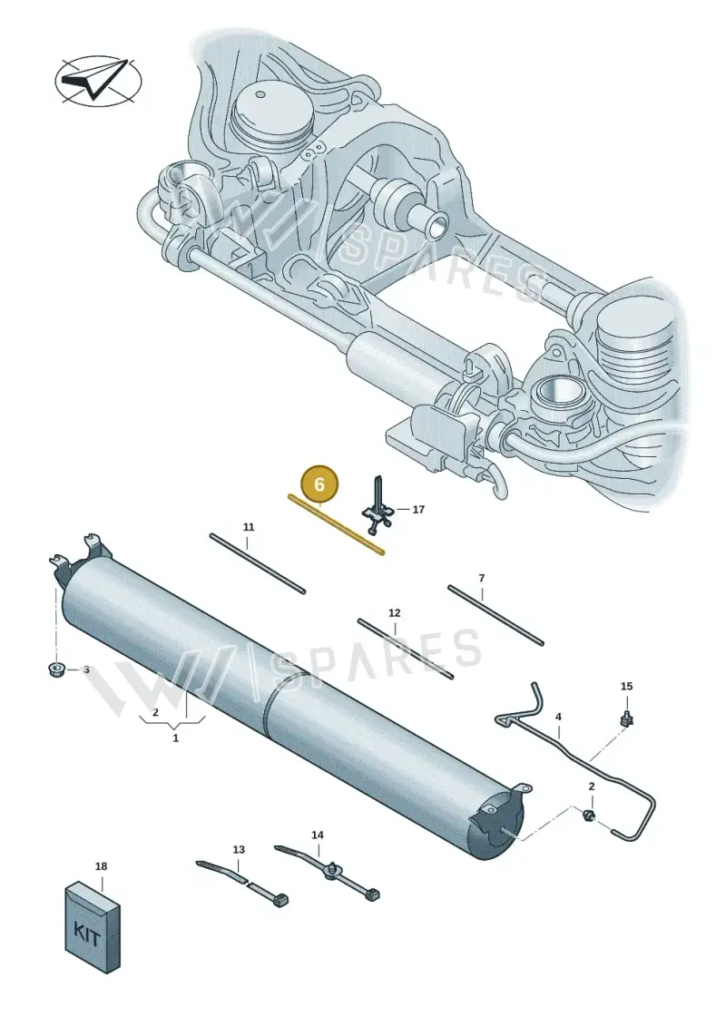 9J1616675AA — Audi RS e-tron GT (2020-2025) diagram 4j1616100, position 6