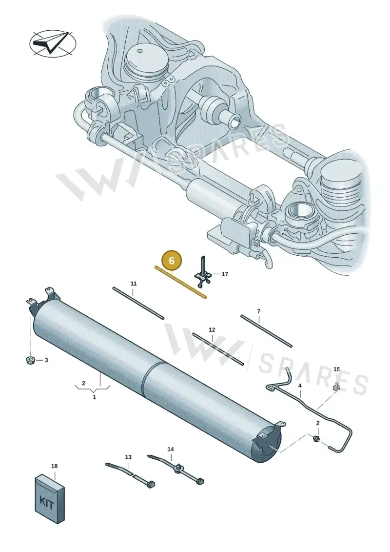 9J1616675F — Audi RS e-tron GT (2020-2025) diagram 4j1616100, position 6