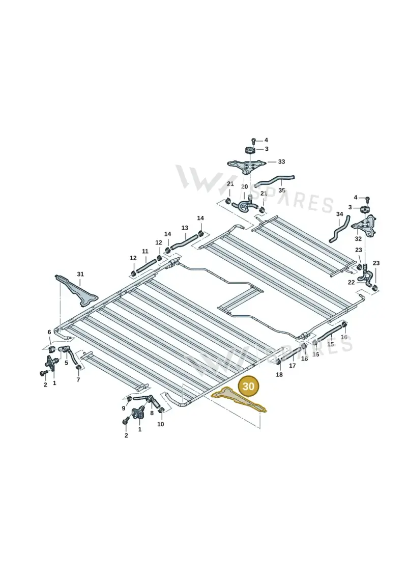 9J1801139Y — Audi RS e-tron GT (2020-2025) diagram 4j1915560, position 30