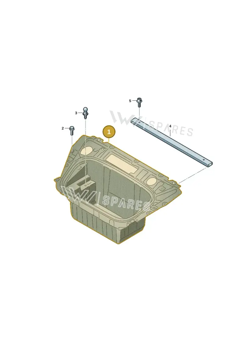 9J1805075B — Audi RS e-tron GT (2020-2025) diagram 4j1805000, position 1
