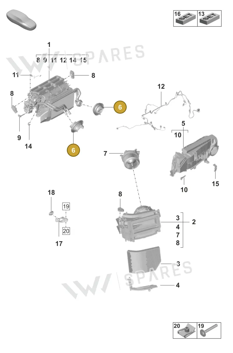 9J1816126 — Porsche Taycan Sport Turismo (2023-) diagram p56814000, position 6