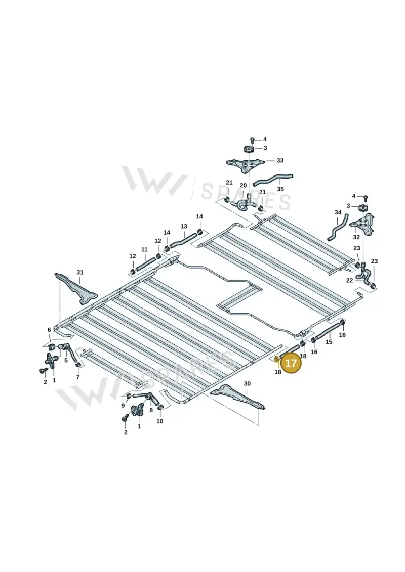9J1820589 — Audi RS e-tron GT (2020-2025) diagram 4j1915560, position 17