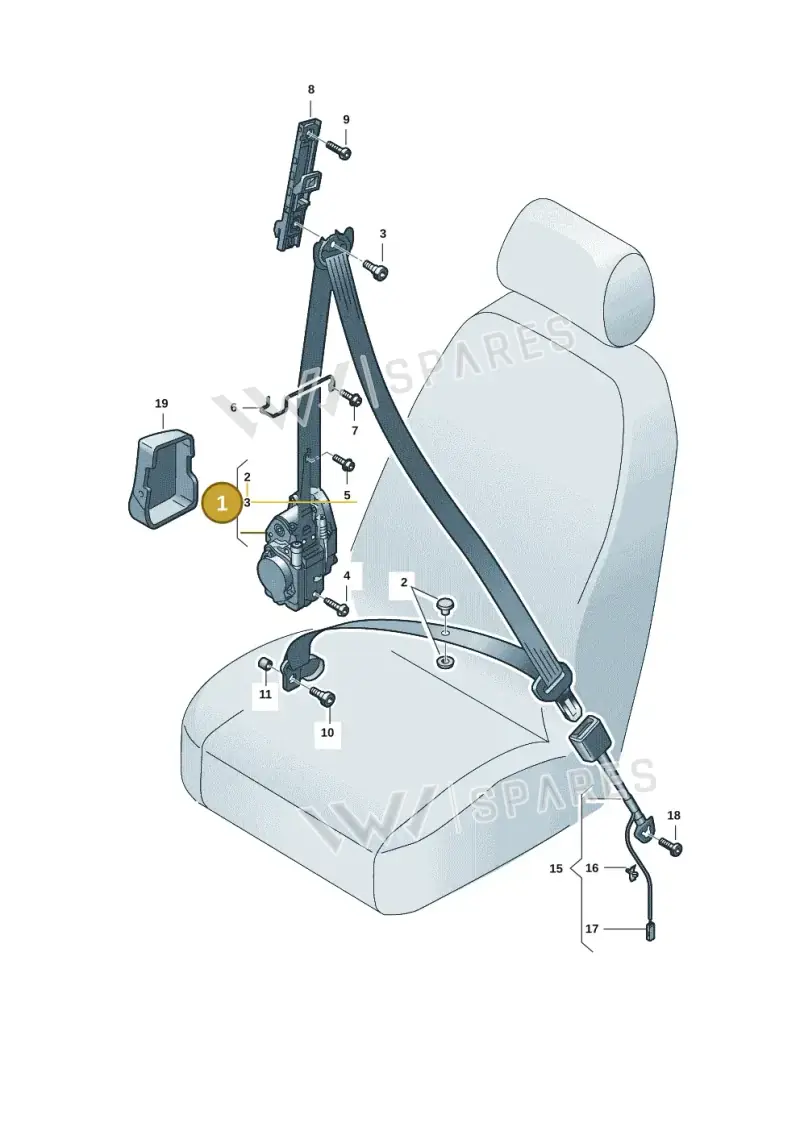 9J1857705NA23 — Audi RS e-tron GT (2020-2020) diagram 4j1857600, position 1