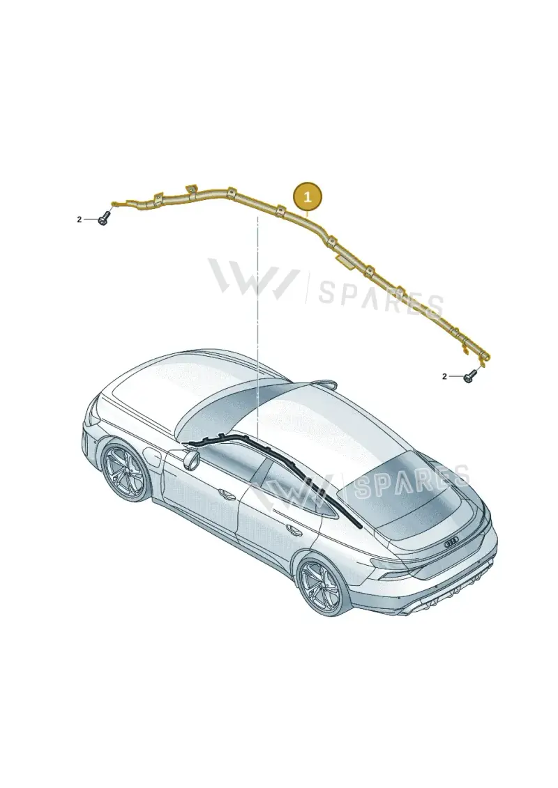 9J1880741G — Audi RS e-tron GT (2020-2020) diagram 4j1880400, position 1