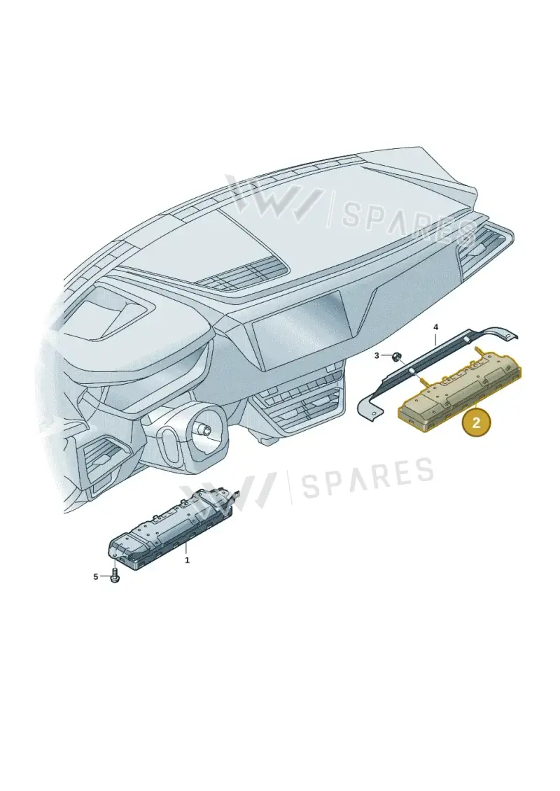9J1880842G — Audi RS e-tron GT (2020-2025) diagram 4j1880300, position 2