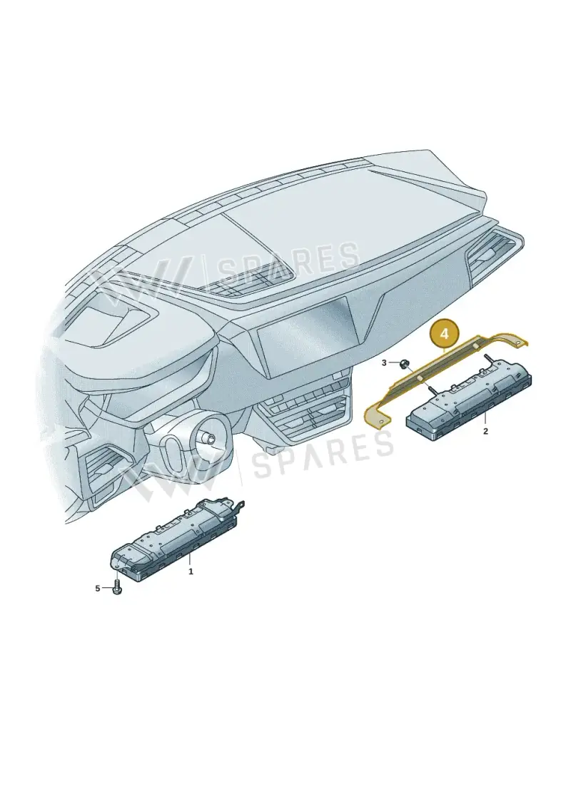 9J1880993 — Audi RS e-tron GT (2020-2025) diagram 4j1880300, position 4
