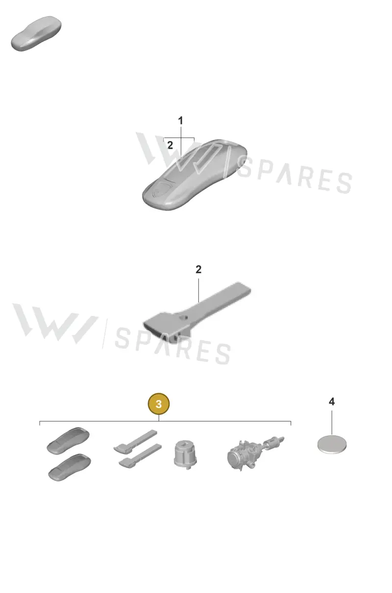 9J1898374AN — Porsche Taycan Sport Turismo (2023-2025) diagram p56898000, position 3