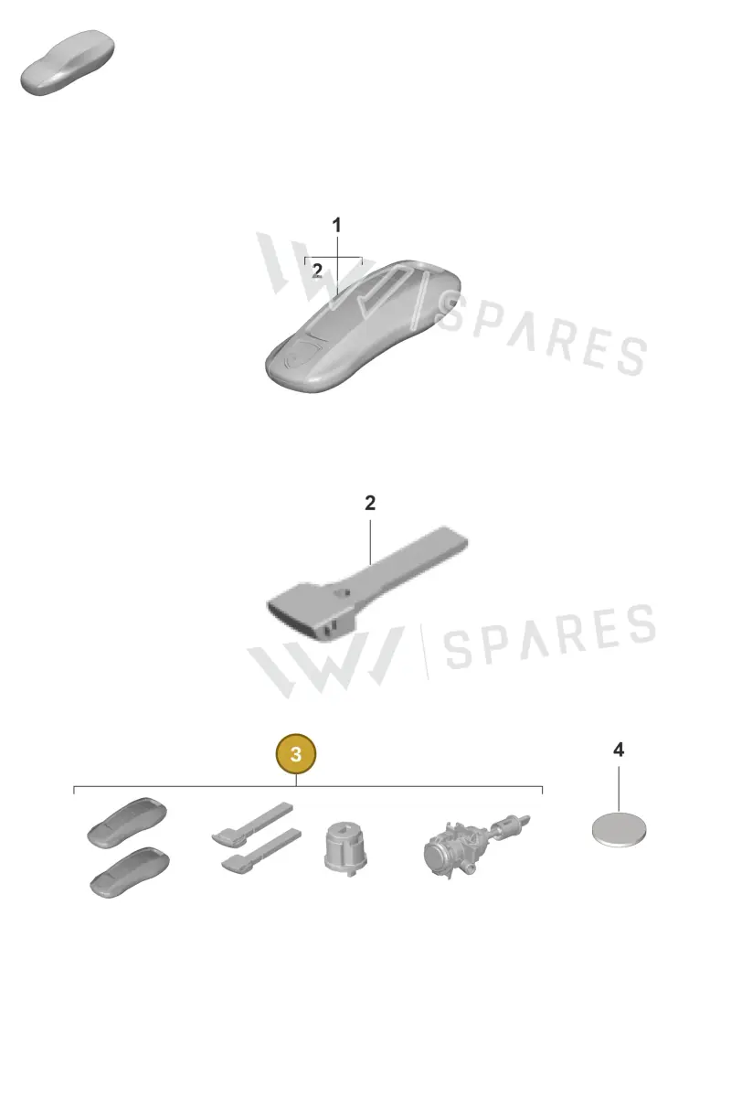 9J1898374AQ — Porsche Taycan Sport Turismo (2023-2025) diagram p56898000, position 3