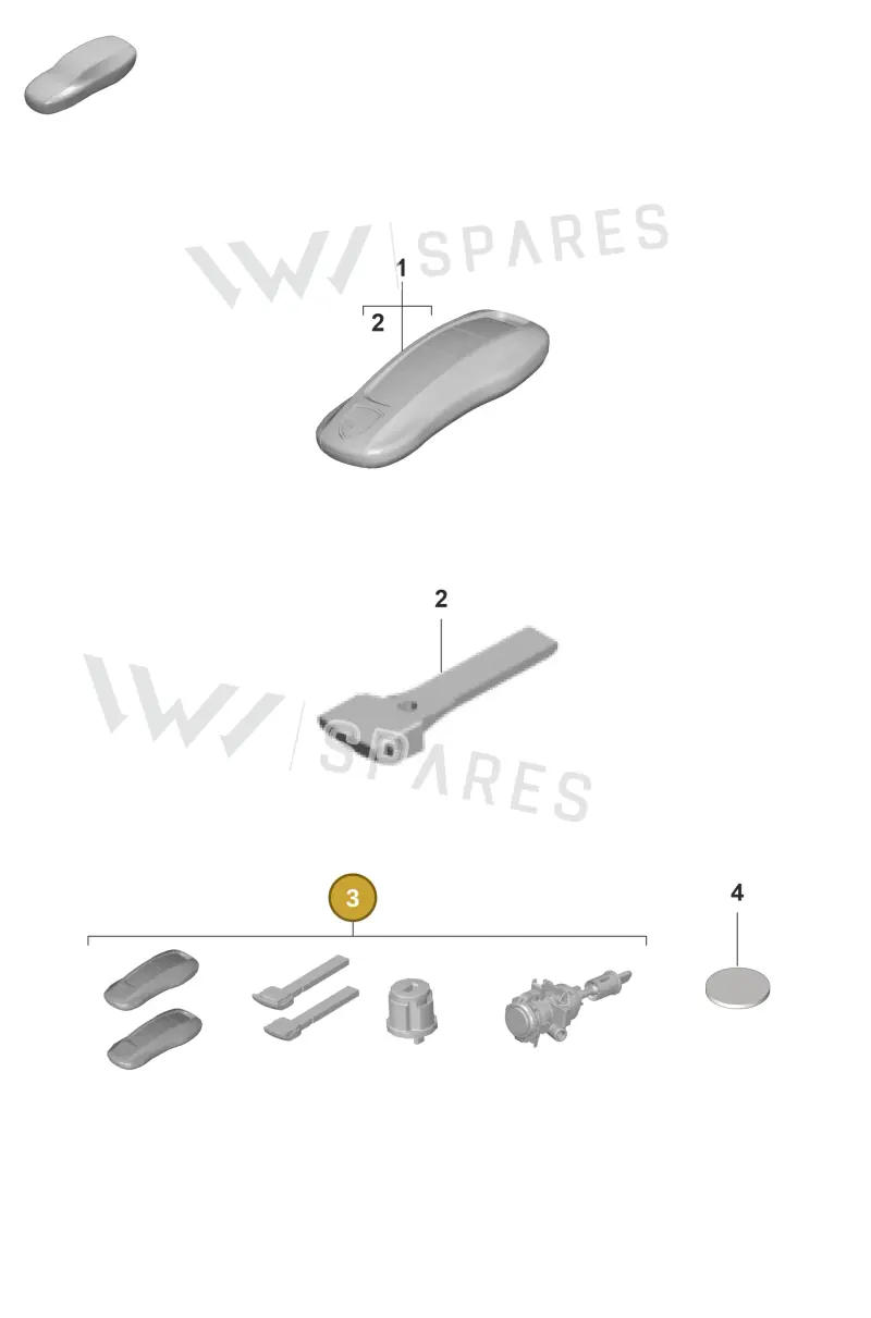 9J1898374BD — Porsche Taycan Sport Turismo (2023-2025) diagram p56898000, position 3