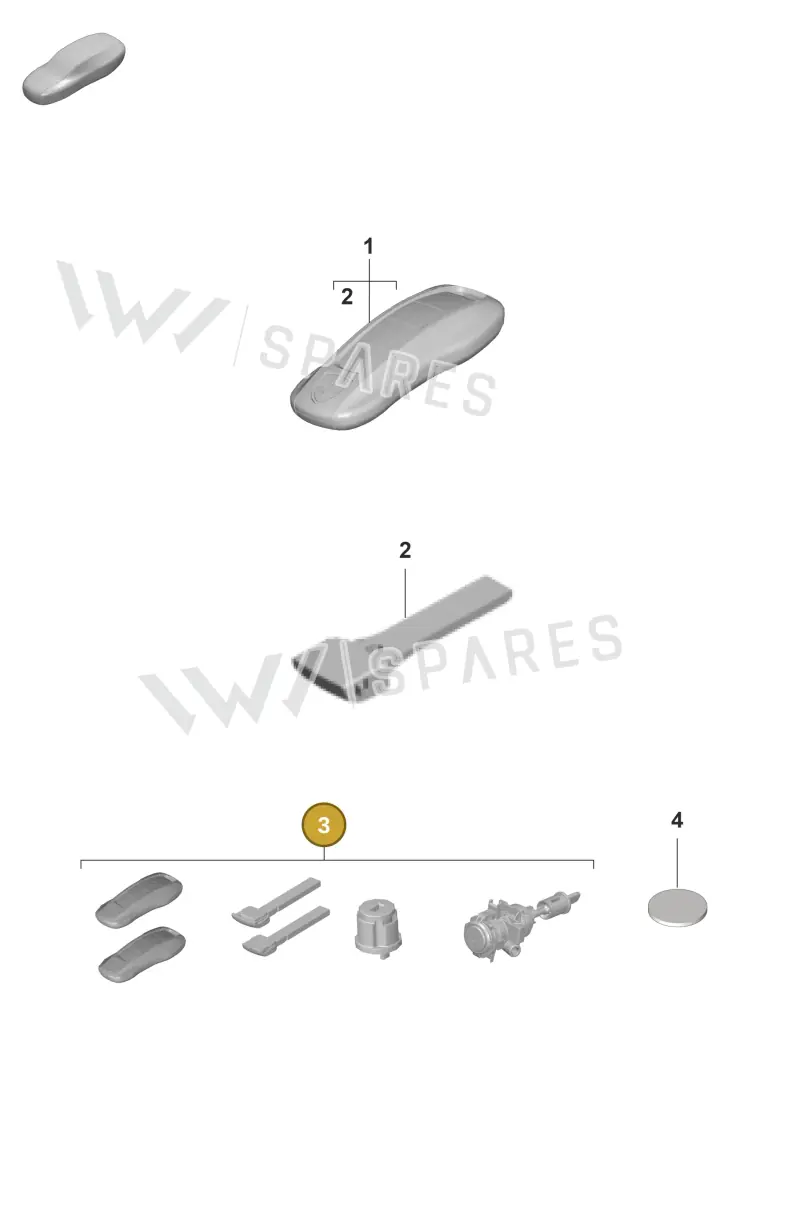 9J1898374BE — Porsche Taycan Sport Turismo (2023-2025) diagram p56898000, position 3